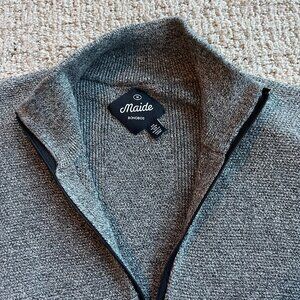 Men's Bonobos Maide Quarter Zip Size Medium